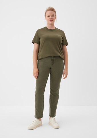 TRIANGLE Slimfit Jeans in Grün