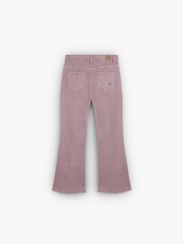 Scalpers Zvonový Kalhoty – pink
