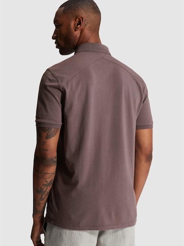 CAST IRON T-shirt 'Polo shirt in cotton with stretch' i lila