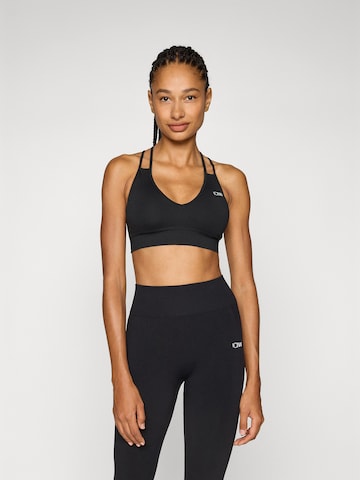 ICANIWILL Bustier Sports-BH 'Define Seamless' i sort: forside