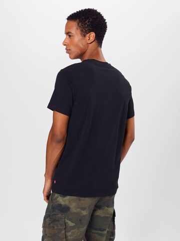 LEVI'S ® Shirt 'SS Graphic T Shirt 2.0' in Schwarz