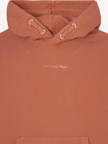 Pepe Jeans Sweatshirt 'Davide' in Orange