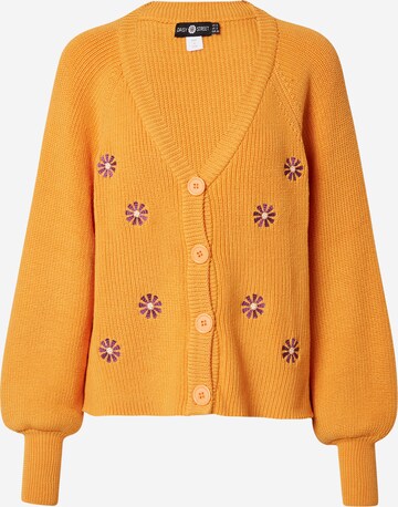 Strickjacke 'Carlie' Daisy Street en orange : devant