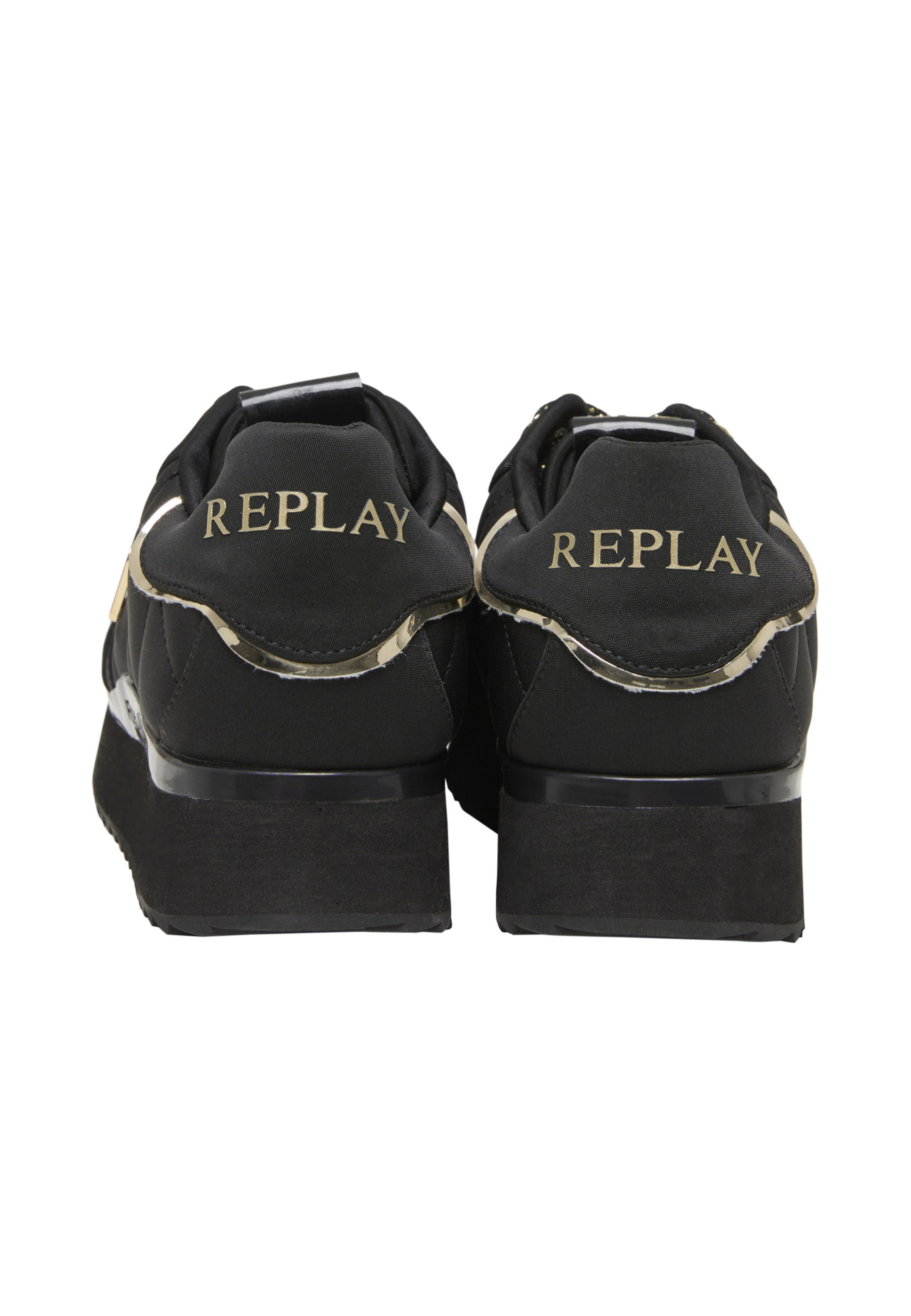 Baskets basses 'Penny' REPLAY en noir