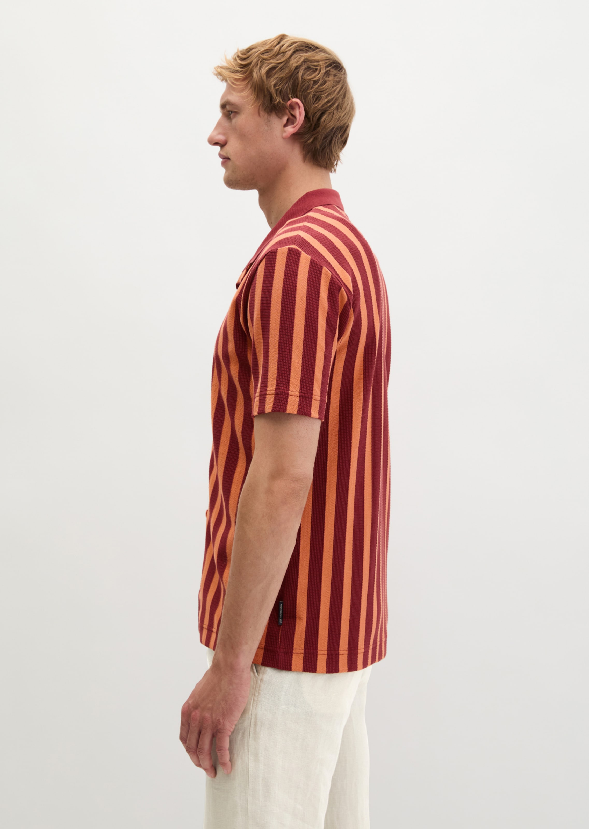 Marc O'Polo Regular fit Button Up Shirt in Red