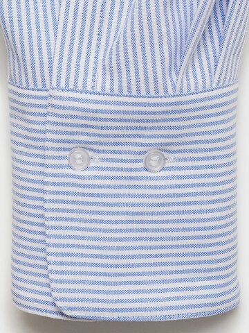 MANGO Blouse 'JUANY' in Blauw
