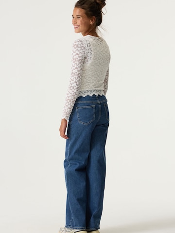 GARCIA Wide leg Jeans i blå