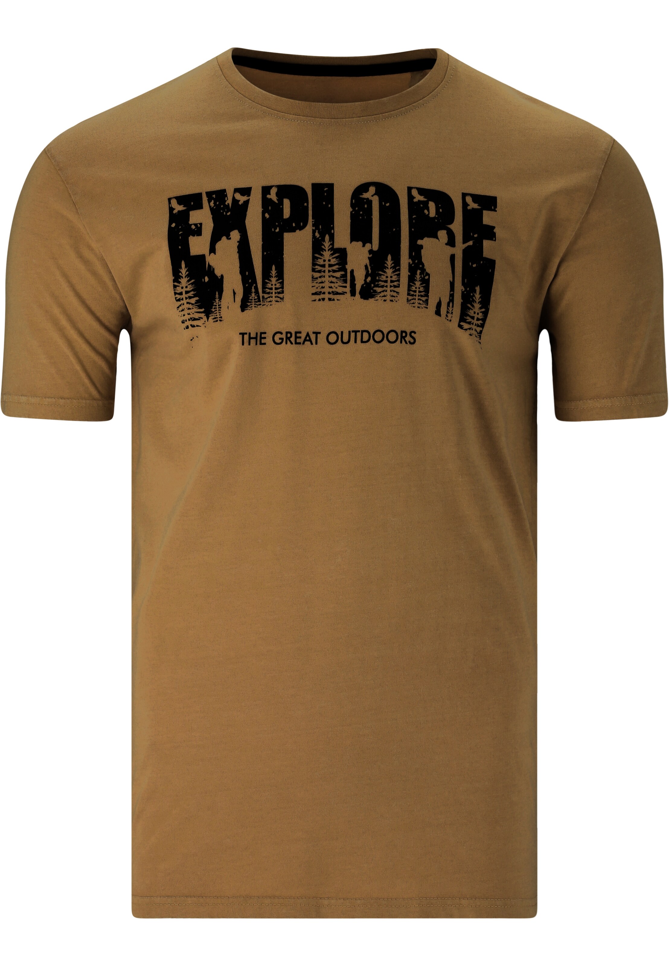 Whistler Shirt 'Explorer' in Brown: front