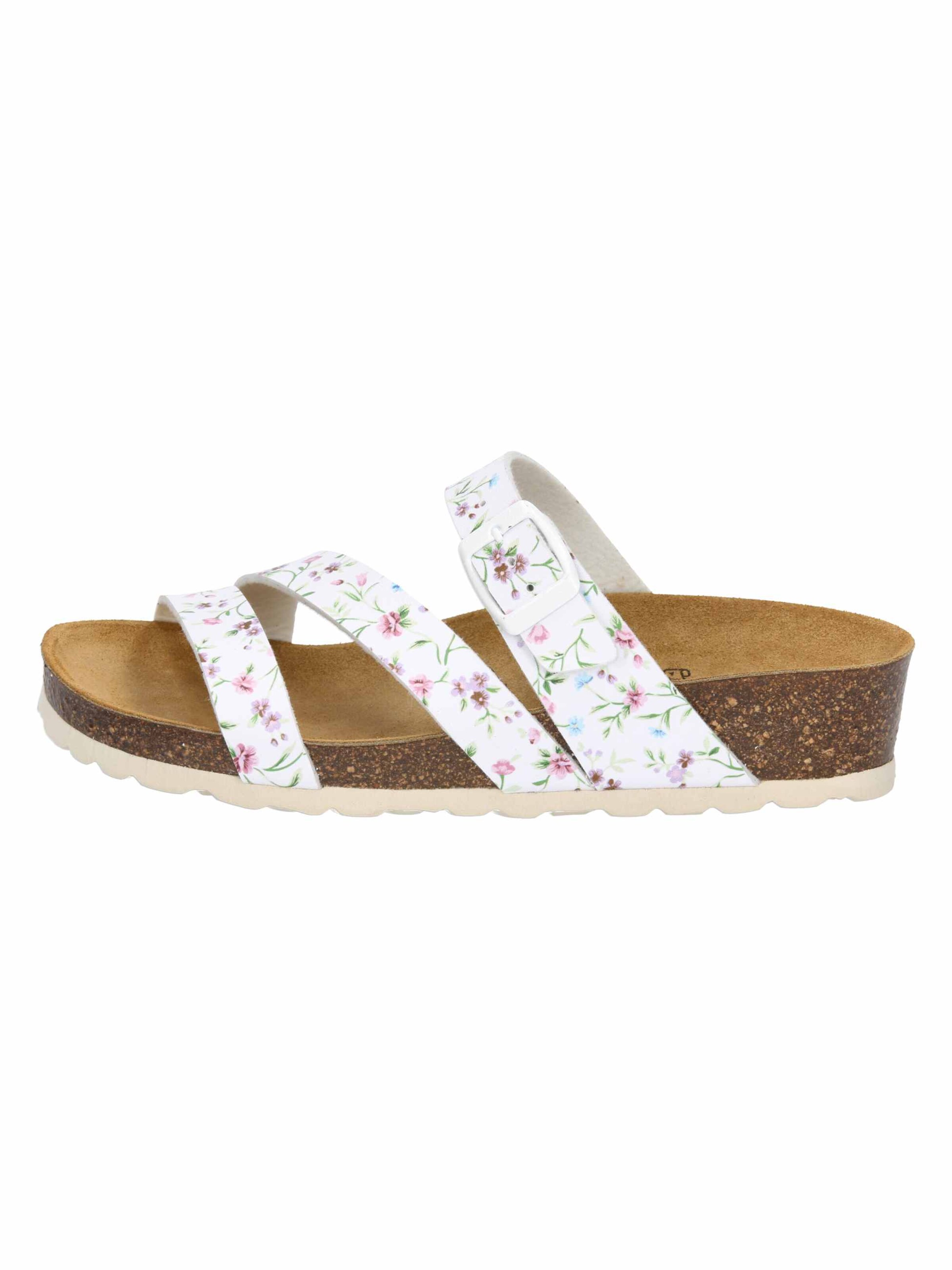 LICO Mule 'Natural Glitter' in White