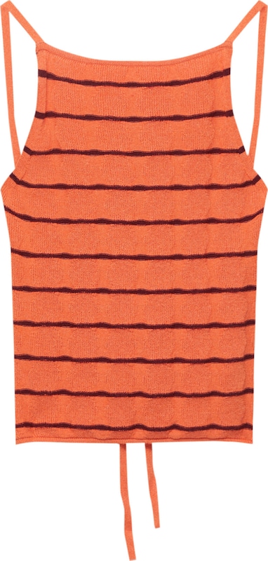 Pull&Bear Top in Orange PY5506 Pull&Bear Top in Orange PY5506