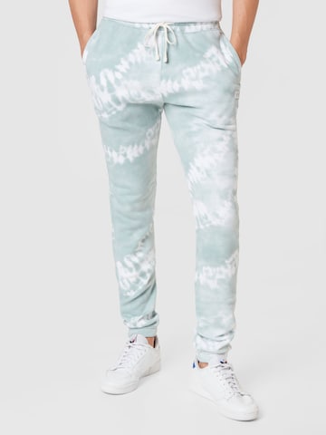 HOLLISTER Regular Pants in Green: front