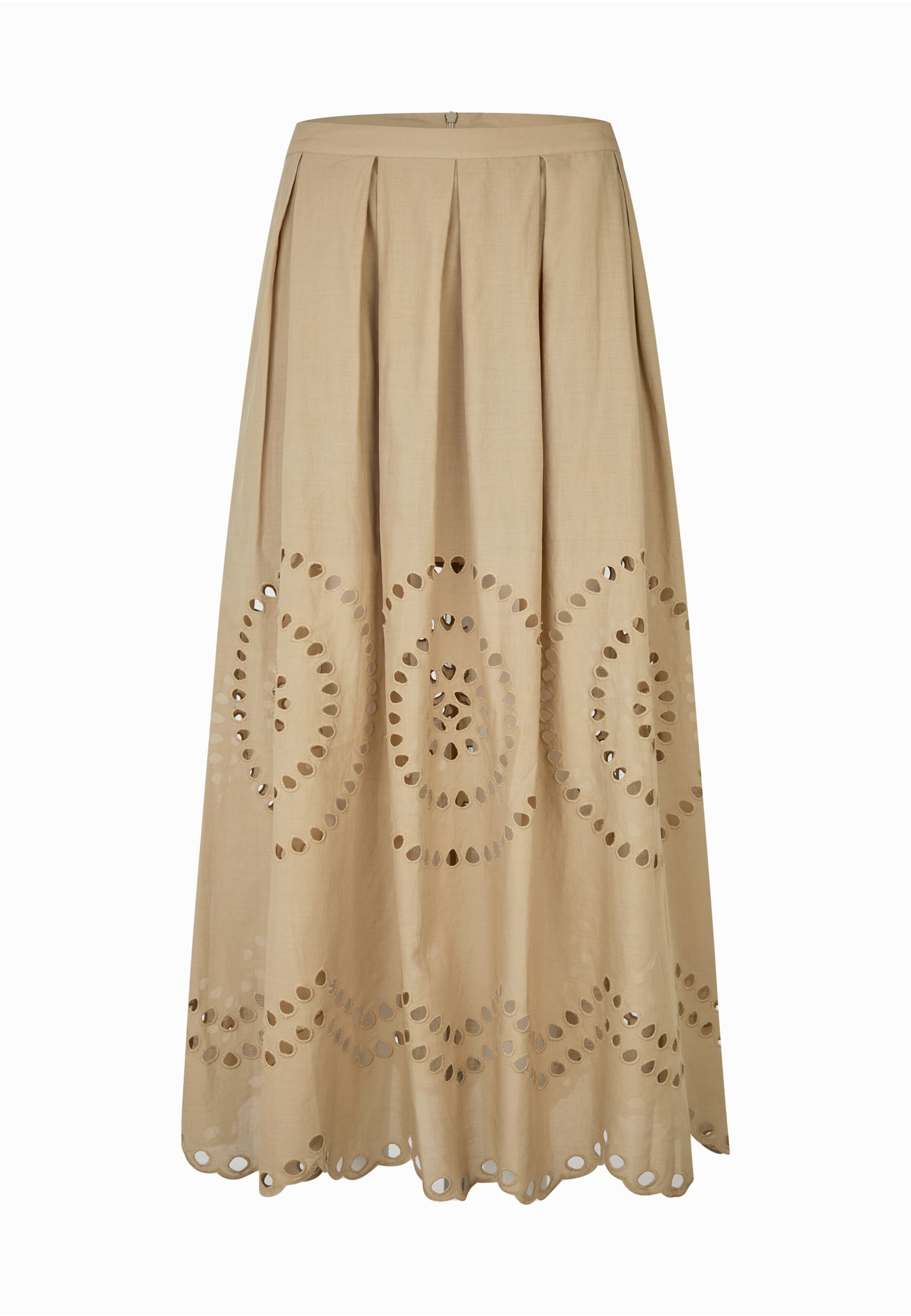 SECOND FEMALE Saia 'Meryl' em camelo, Vista do artigo