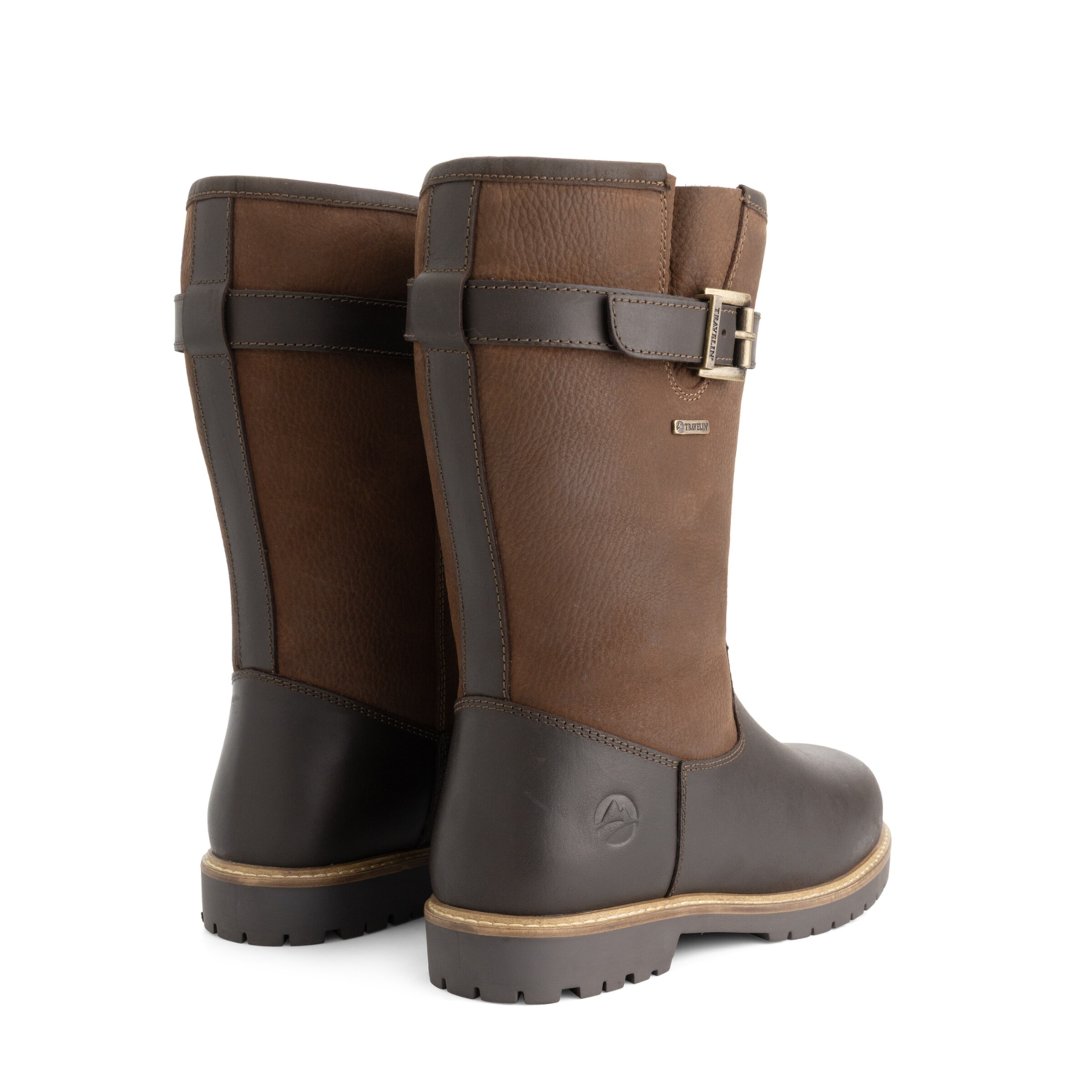 Travelin Boots 'Finnberg' in Bruin