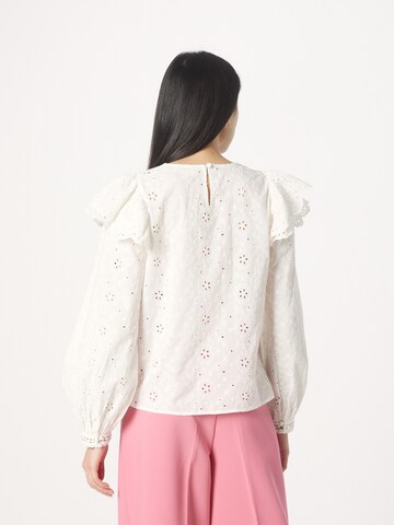 Fabienne Chapot Blouse 'Bailey' in White