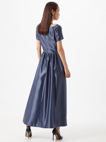 Robe de soirée SWING en bleu