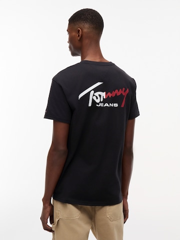 Tommy Jeans Футболка в Черный: спереди