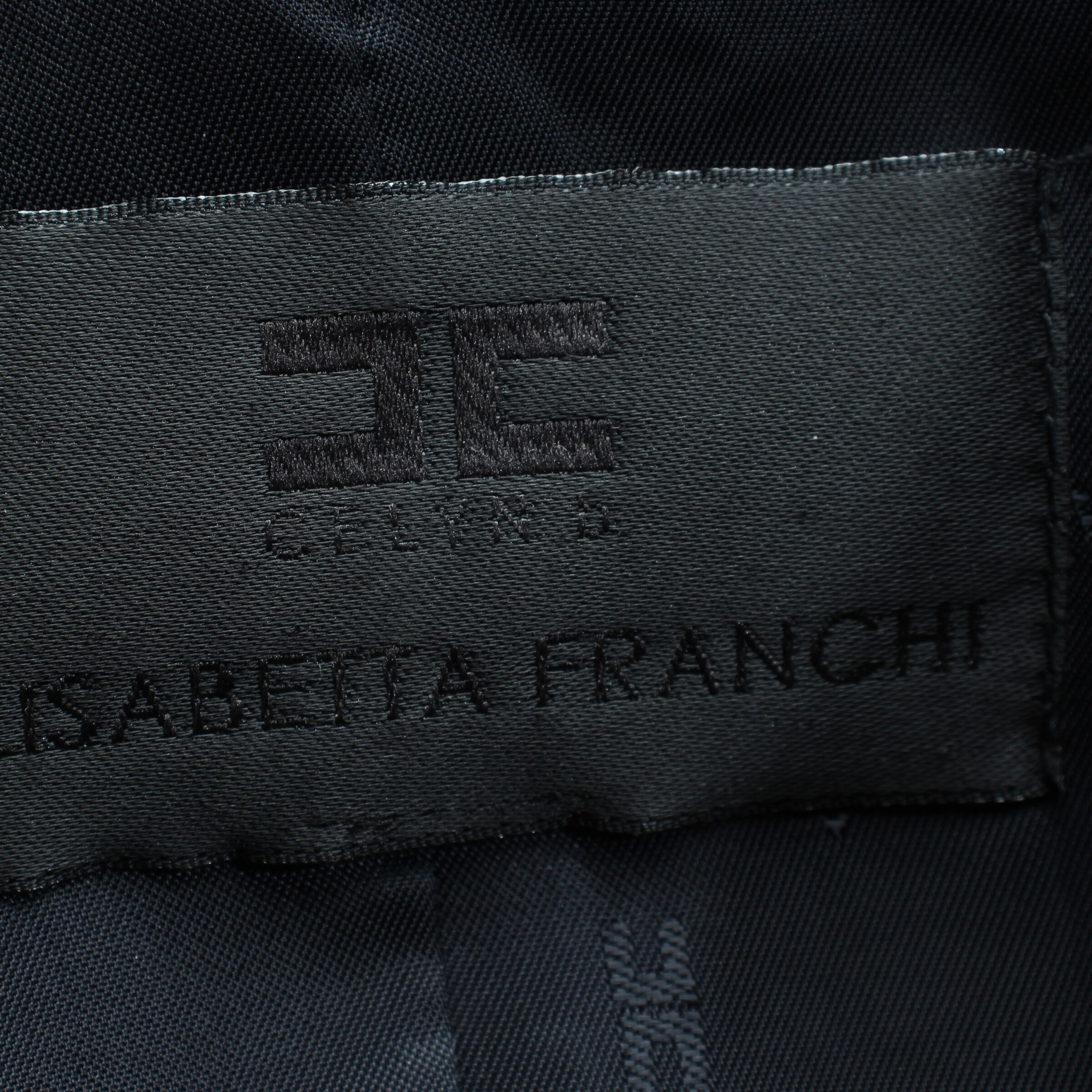 Elisabetta Franchi Blazer in XS in Black