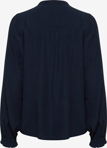 ICHI Blouse 'SIRI' in Blue