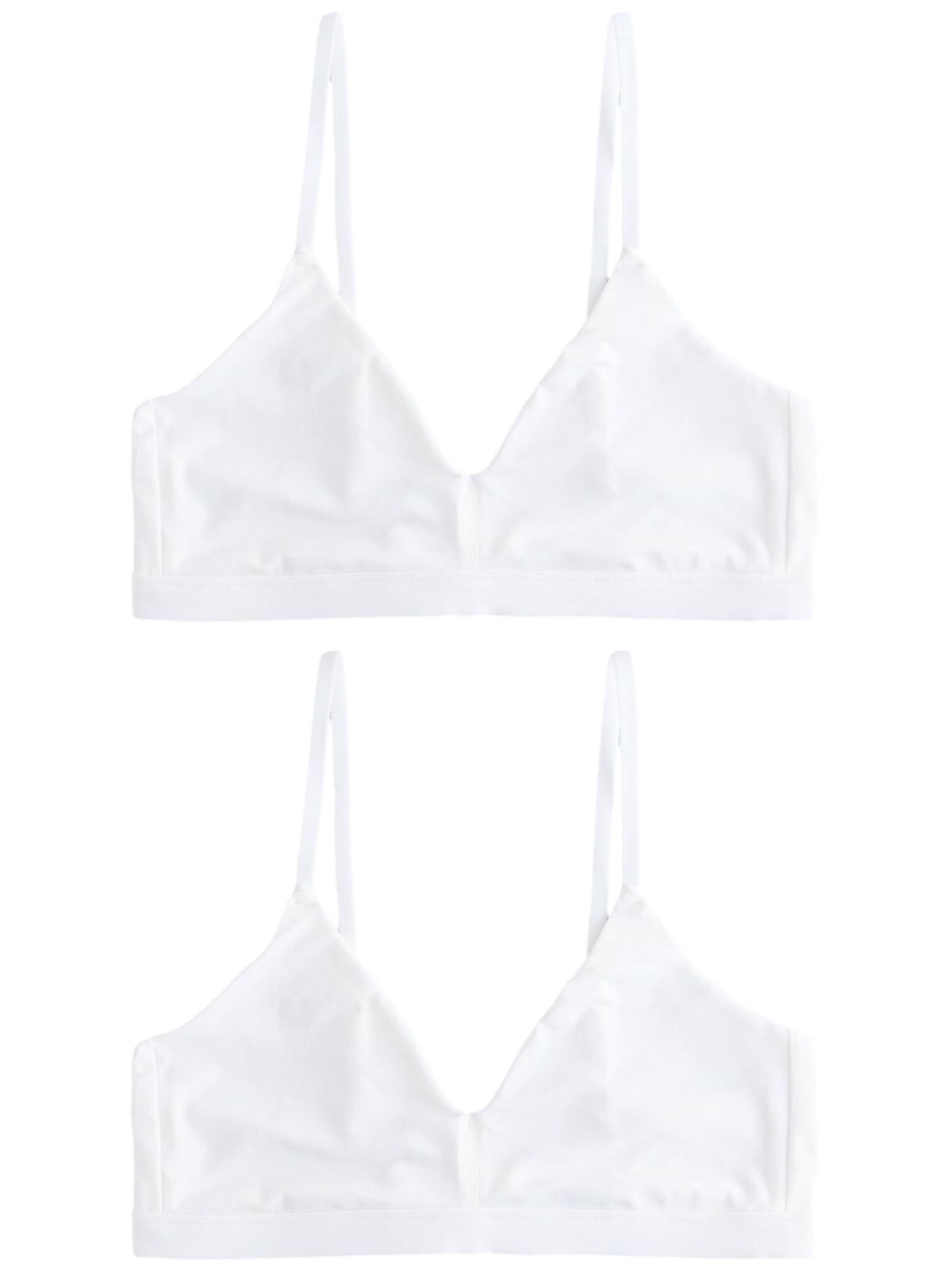 Next Бюстье Бюстгальтер в Белый: спереди