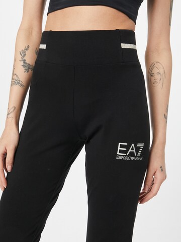 évasé Leggings EA7 Emporio Armani en noir