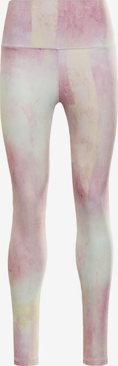 Reebok Sport Sporthose in creme / hellgelb / orchidee / hellpink, Produktansicht