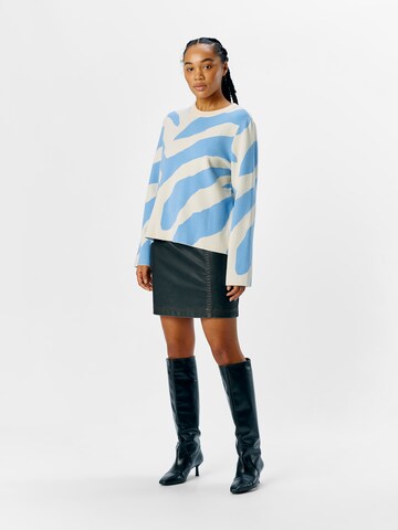 OBJECT Sweater 'OBJREYNARD' in Beige