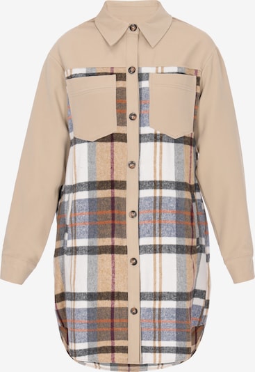 Palaidinė iš SANIKA, spalva – tamsi smėlio / ruda (konjako) / juoda / balta, Prekių apžvalga