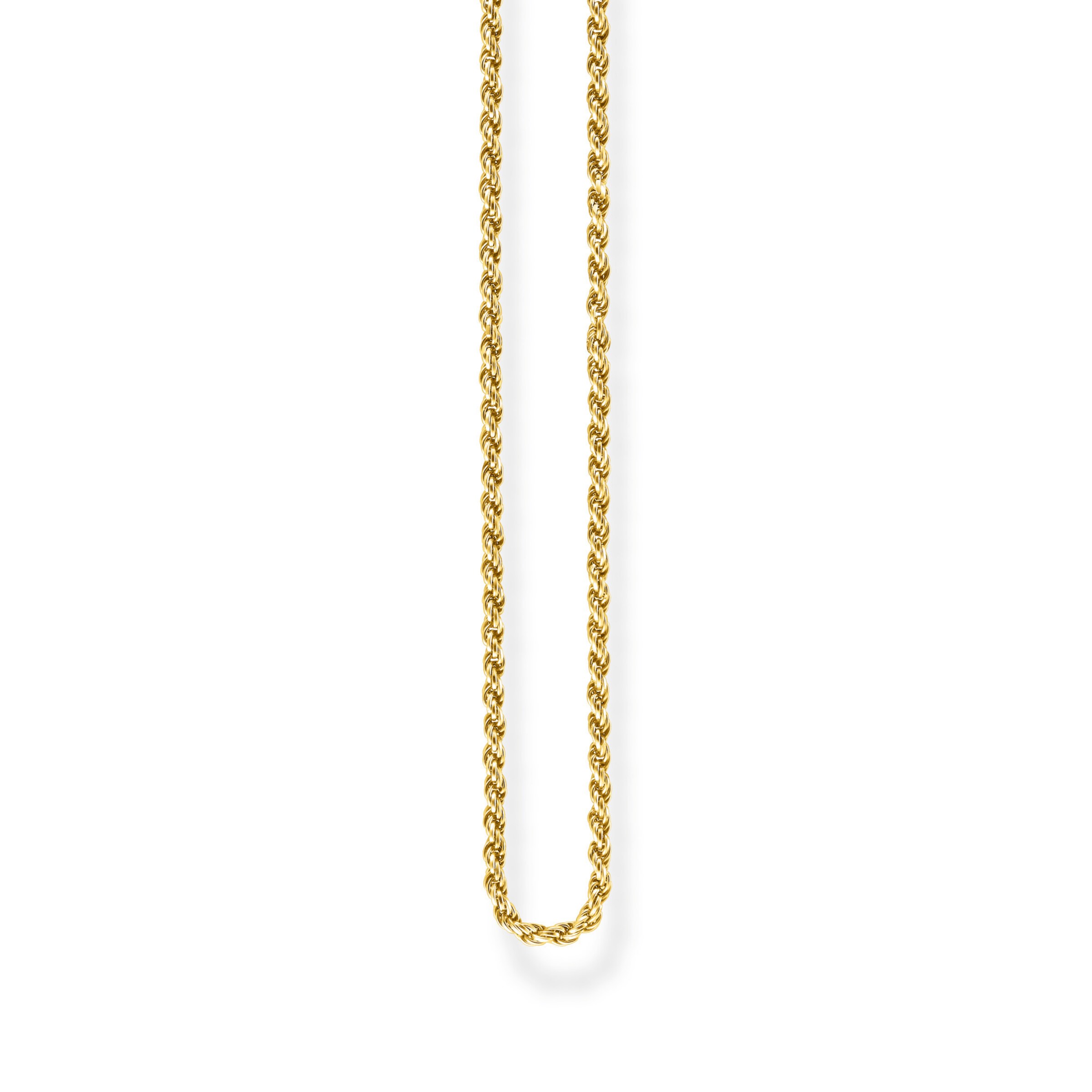 Thomas Sabo Kette in Gold: Vorderseite