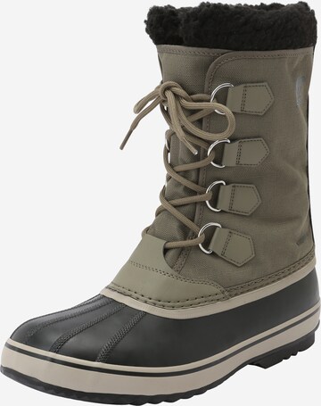 SOREL Snowboots i grøn: forside