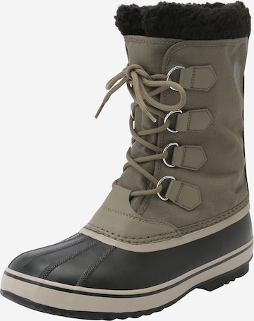 Bottes de neige SOREL en vert : devant