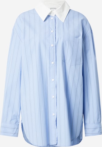 Camicia da donna di Monki in blu: frontale