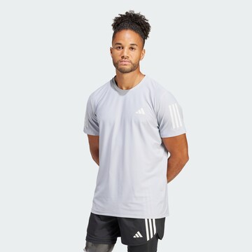T-Shirt fonctionnel 'Own the Run' ADIDAS PERFORMANCE en bleu : devant