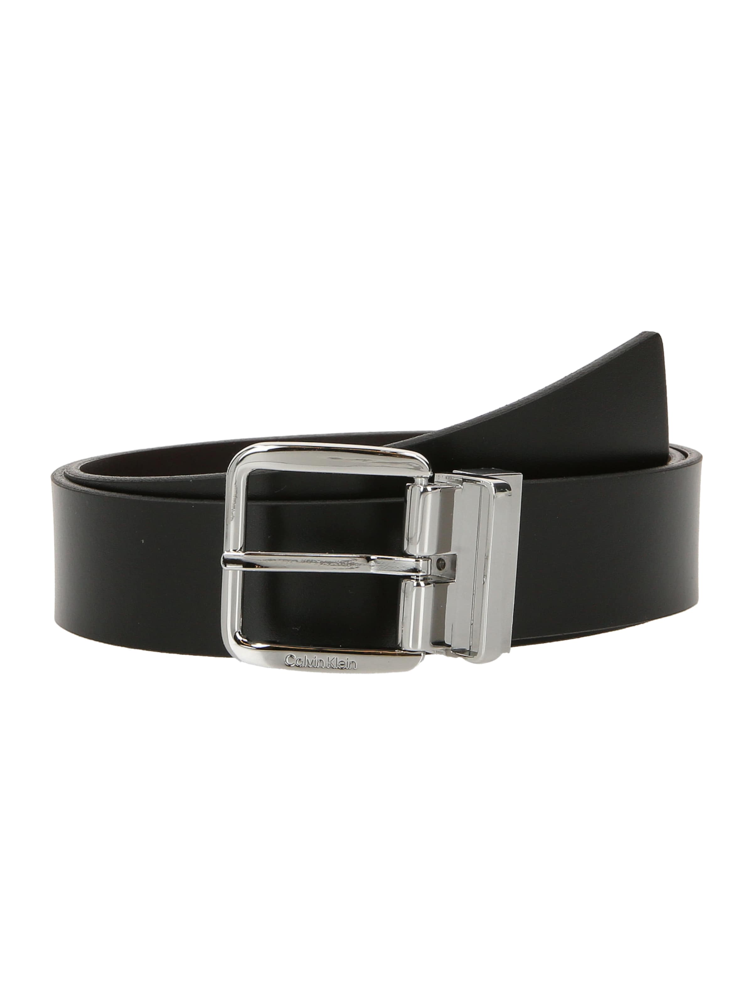 Calvin Klein Belt 'CONCISE' in Black: front