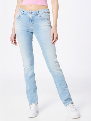 Regular Jeans 'FAABY' de la REPLAY pe albastru: față