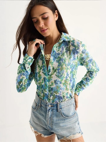 Chemisier Bianco Lucci en blanc