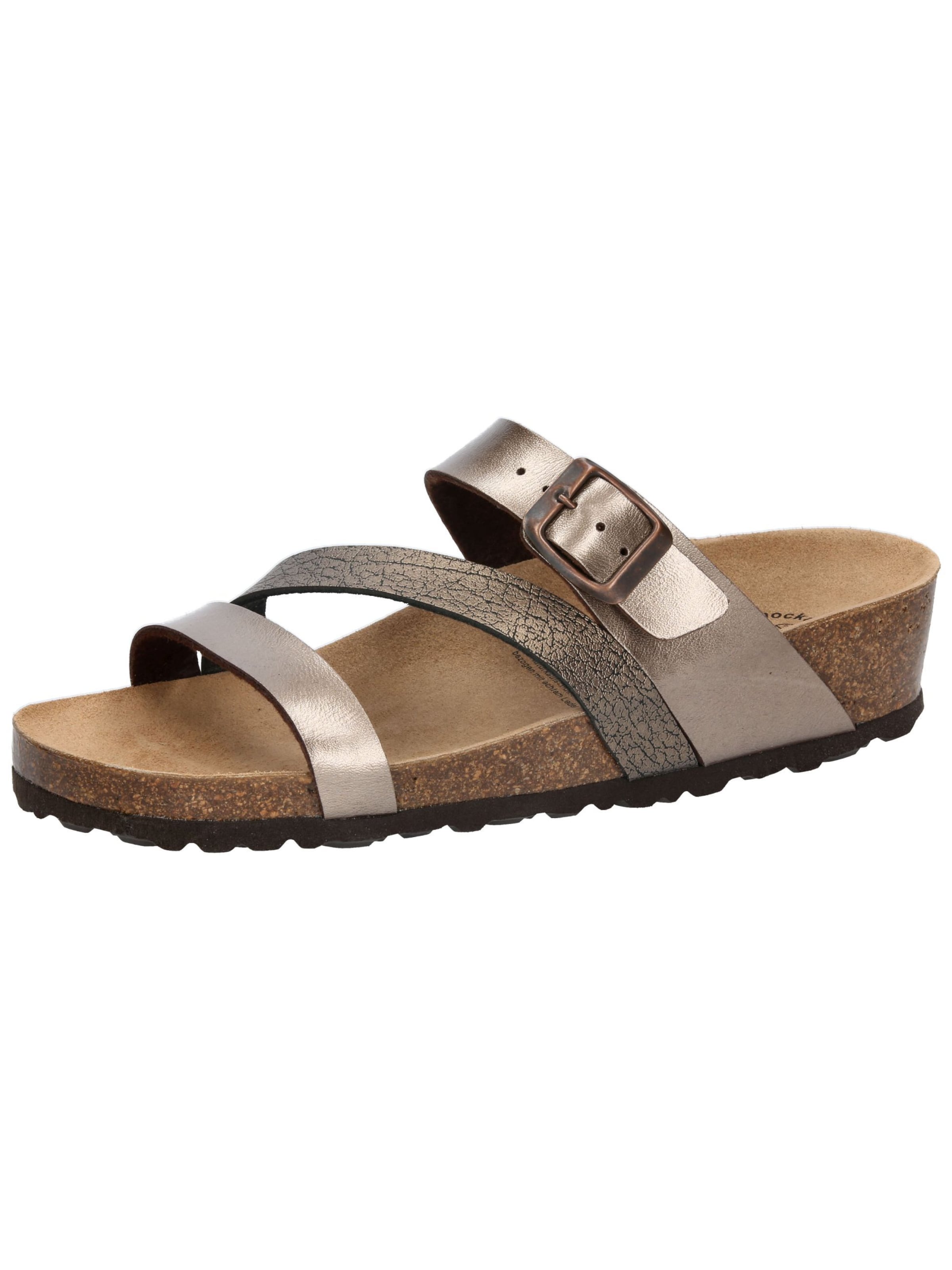 LICO Pantolette in Braun: Vorderseite