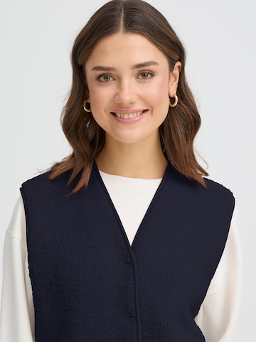 Vestă tricotată 'FRGWYNNE' de la Fransa pe albastru