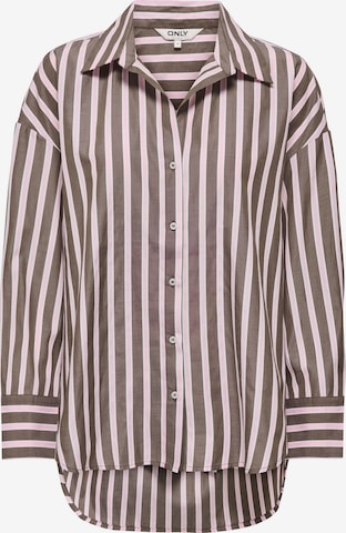 ONLY - Blusa 'ONLOregon Alva' en marrón: frente