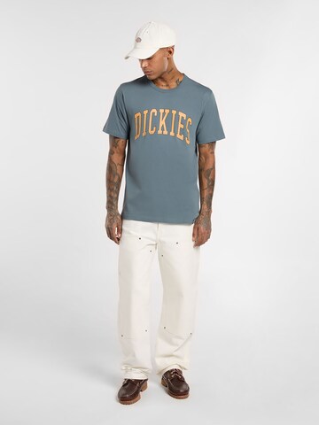 DICKIES Tričko 'Aitkin' – modrá