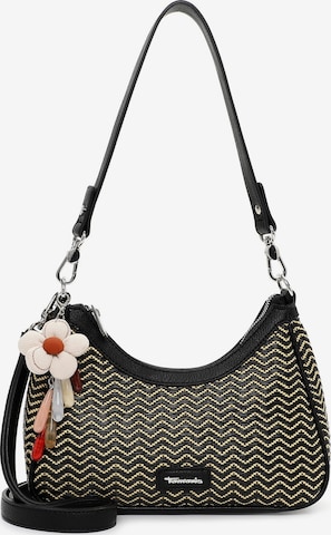 Poche ventrale 'Konstantina' Tamaris en noir : devant