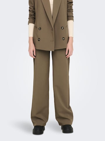 ONLY Wide leg Cargo trousers 'Milan' in Brown