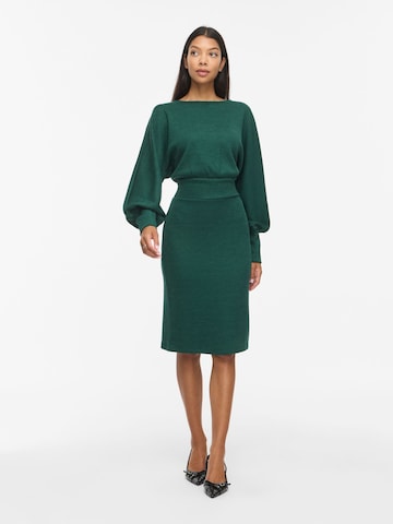 Abito in maglia 'VIRAFFI' di VILA in verde