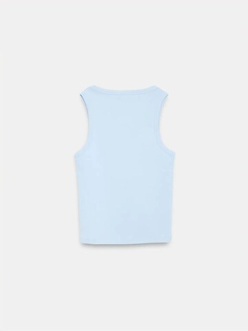 Top di Dilvin in blu