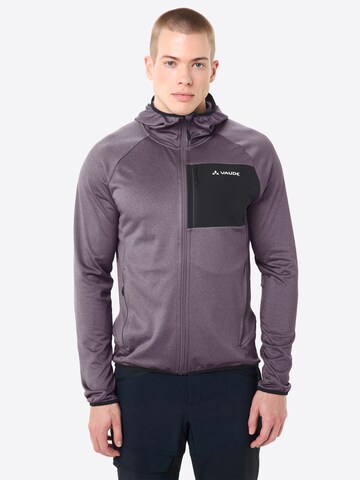 VAUDE Funktionele fleece-jas 'Tekoa' in Lila: voorkant