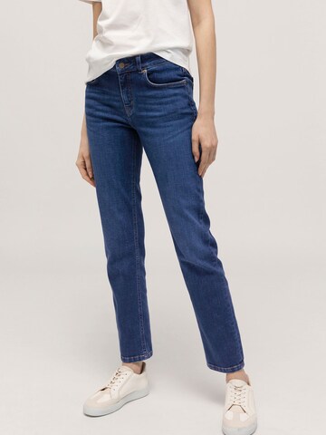 hessnatur Jeans 'Lea' in Blauw: voorkant