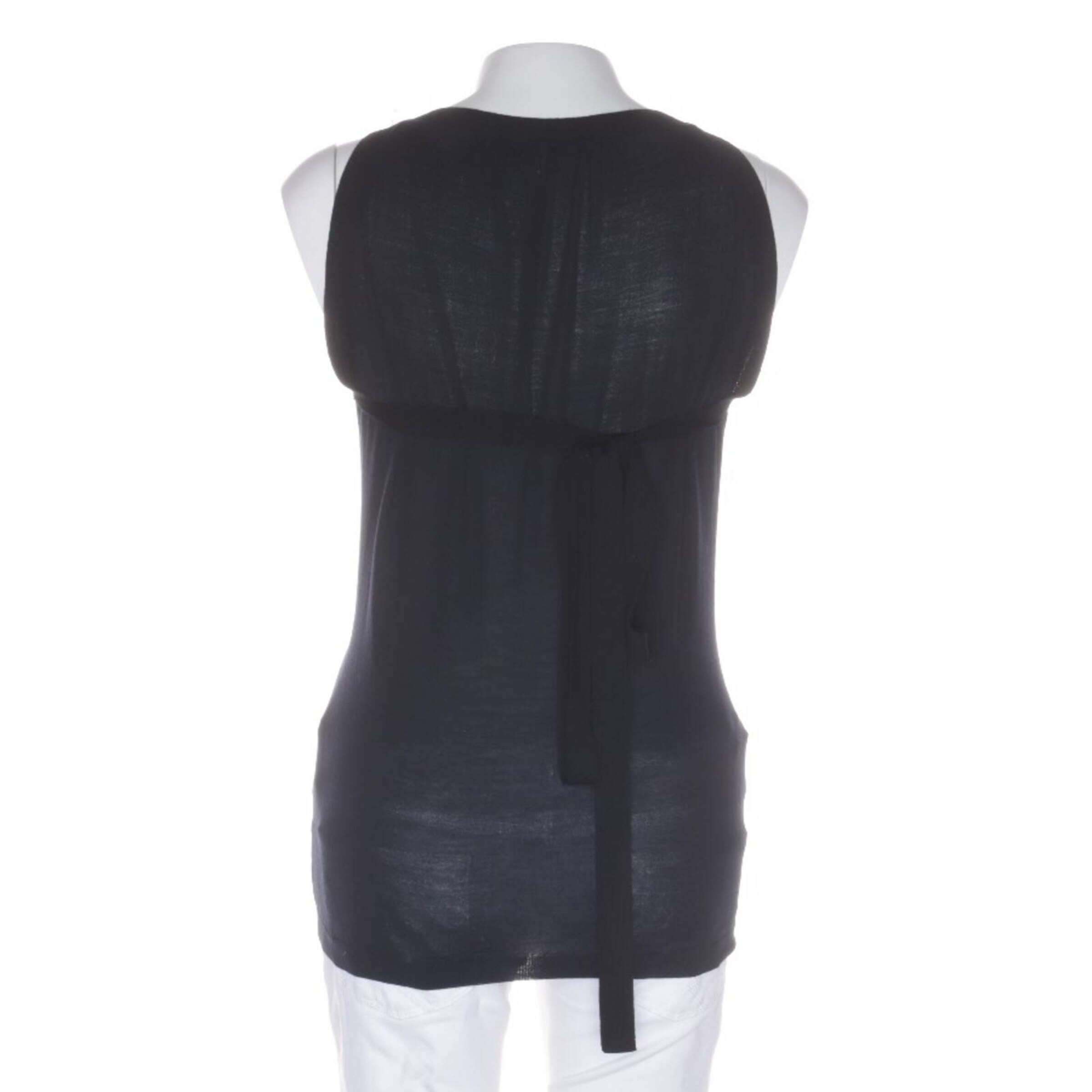 PRADA Top / Seidentop XS in Schwarz