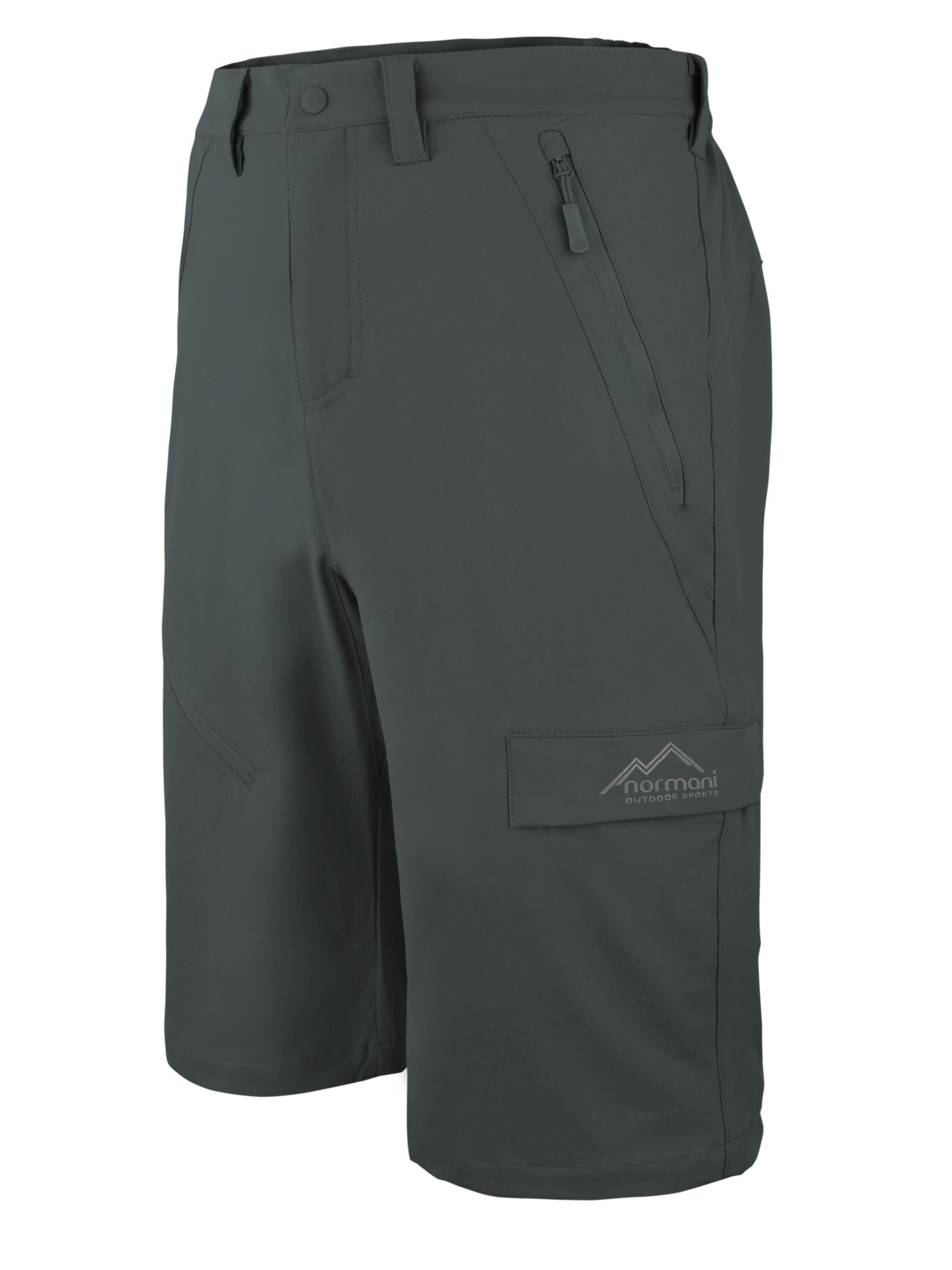 normani Regular Outdoorbroek 'Minkey' in Zwart