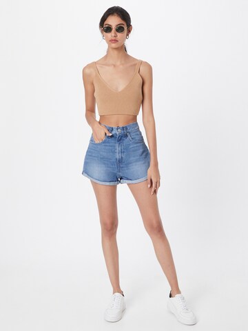 LEVI'S ® Loose fit Jeans 'Wltrd High Loose Shorts Indigo Crush' in Blue