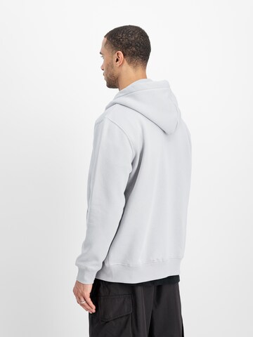 ALPHA INDUSTRIES - Sudadera con cremallera en gris