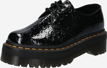 Chaussure à lacets Dr. Martens en noir : devant